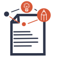 Copy-Editing-Icon Local Copy Editing by Professional In-Market Writers are a part of Glyph's Multilingual Transcription Services